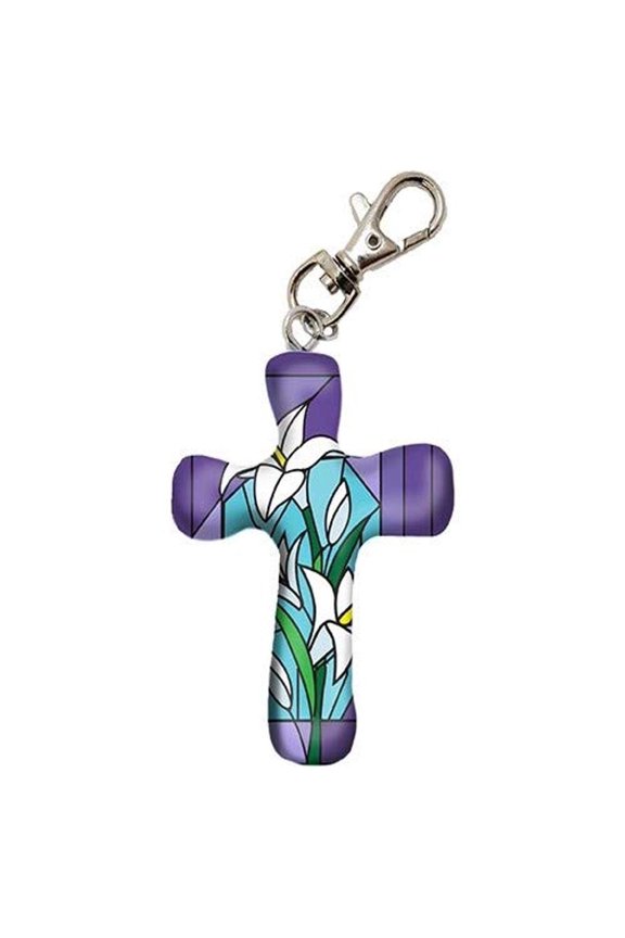 Calypso Studios by First & Main 3" Lily Comforting Clay Cross Clip