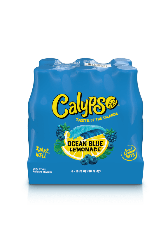 Taste of the Islands, Ocean Blue Lemonade, 6 Pack, 16 fluid ounces