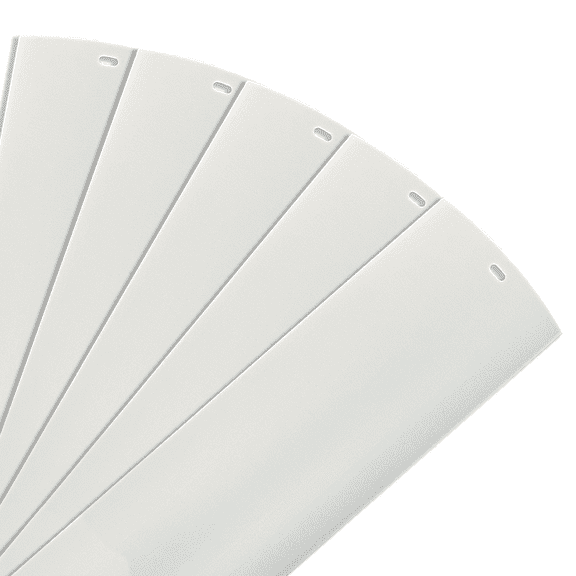 Calyx Interiors Vertical Blinds Replacement Slats, 3.5"W x 82.5"H, 5 Pack