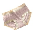 thumbnail image 1 of Calzones De Mujer Womens Cotton Underwear Seamless, Women's Lace Abdomen Mid-rise Waist And Hip Lift Comfortable Body Breathable Underwear Briefs, 1 of 3
