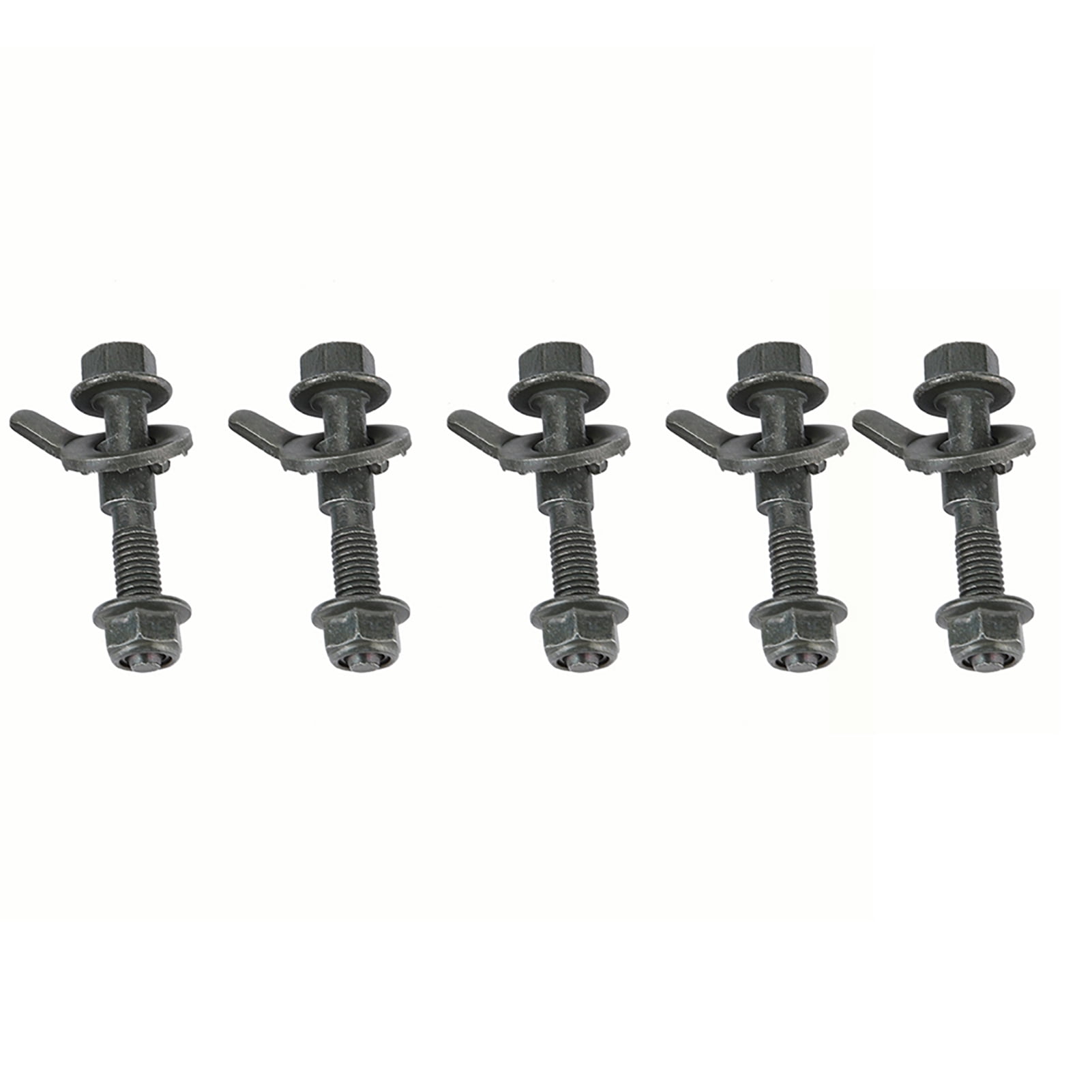 Cam Camber Kit ,5pcs 12mm Vehicles Steel Four Wheel Alignment Camber Kit Cam Army Green