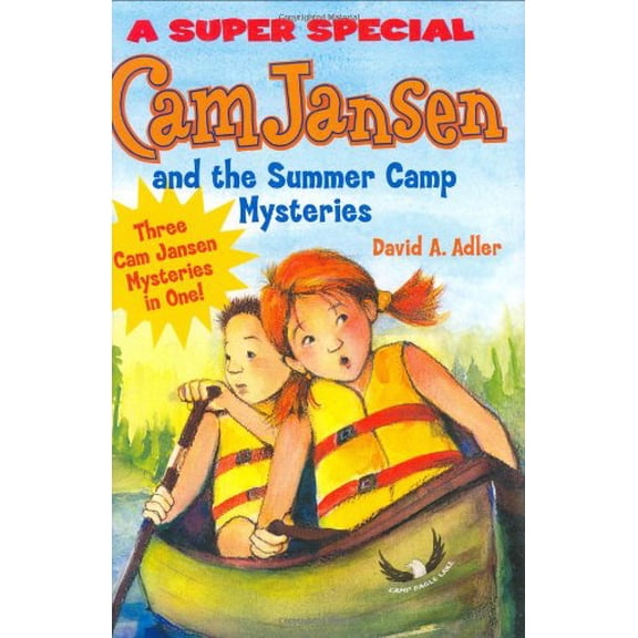 Pre-Owned Cam Jansen: Cam Jansen and the Summer Camp Mysteries: A Super Special (Hardcover) 0670062189 9780670062188