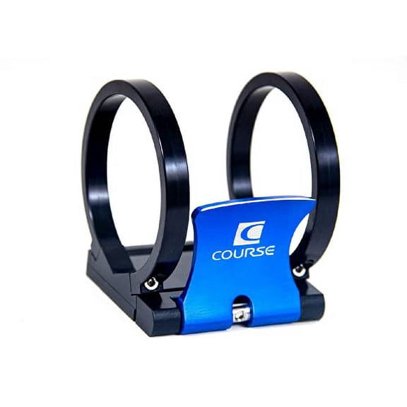 Cam-Lock 2.63 Fire Extinguisher Quick Release For High Vibration Applications Fire Extinguisher Mount Holder Adjustable (Blue) (Black)