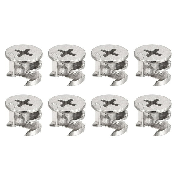 Cam Lock Nut for Furniture, 24 Pack 14.6x11.3mm Joint Connector Locking Nuts