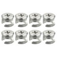 thumbnail image 1 of Cam Lock Nut for Furniture, 8 Pack 11.65x9.8mm Joint Connector Locking Nuts, 1 of 5
