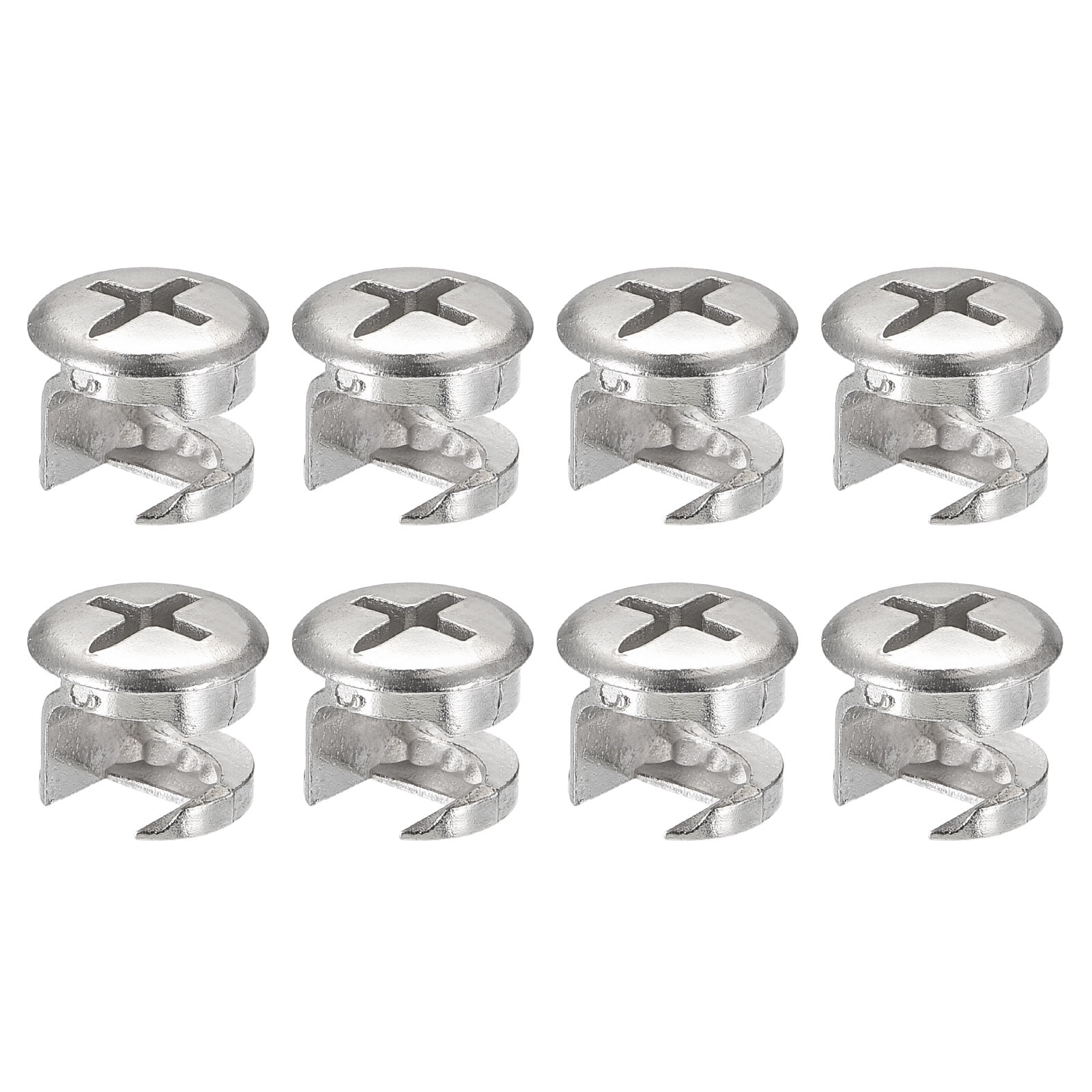 Cam Lock Nut for Furniture, 8 Pack 13x11mm Joint Connector Locking Nuts
