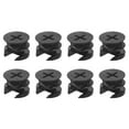 thumbnail image 1 of Cam Lock Nut for Furniture, 8 Pack 15x12mm Joint Connector Locking Nuts Furniture Connecting Cam Fittings, Black, 1 of 5