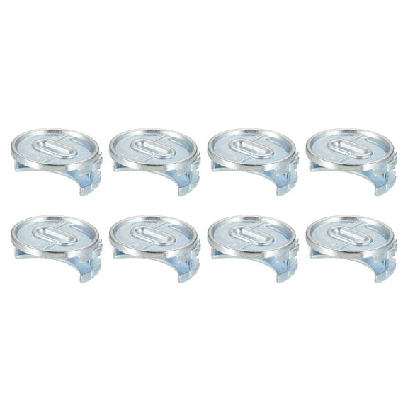 Cam Lock Nut for Furniture, 8 Pack 24x11mm Joint Connector Locking Nuts