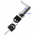 thumbnail image 1 of Cam Lock Security Lock 16-40mm Cabinet Cam Lock Door Barrel Drawer Filing Cabinet Post Mail Box Furniture Locker Cupboard 2 Key, 1 of 4