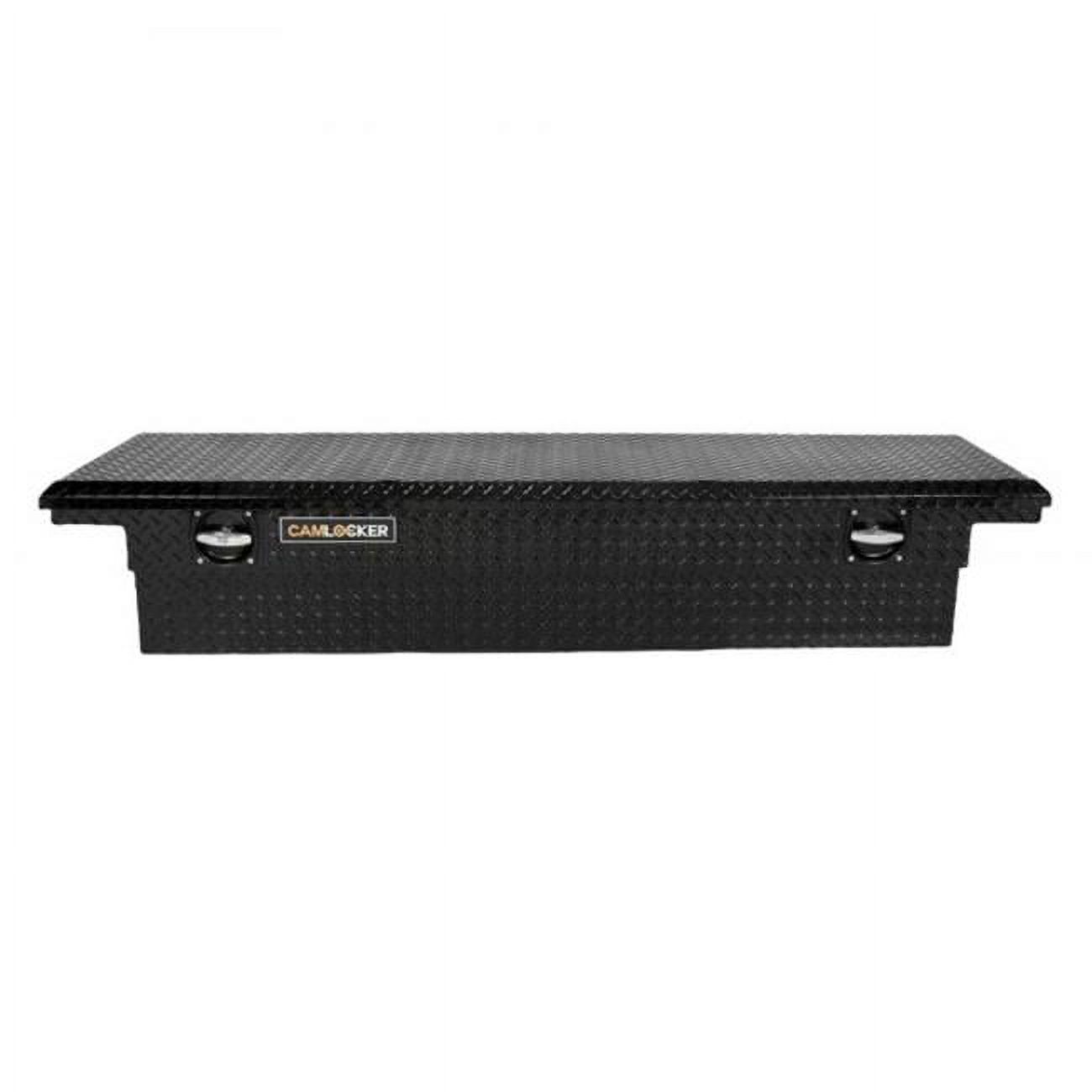 Cam Locker King Size Low Profile Toolbox, Gloss Black 14 x 20 x 71 in