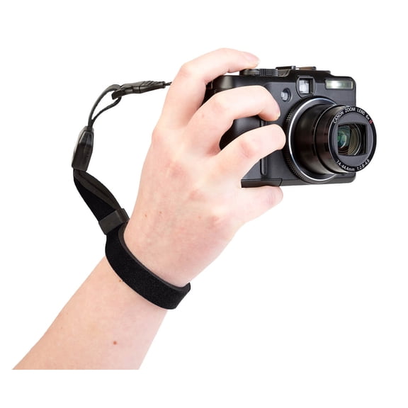 OP/TECH USA Cam Strap QD Quick Release Wrist Strap for Cameras, Black