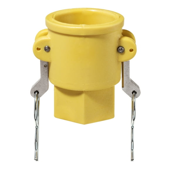Cam and Groove Fitting - Nylon - Type D - 1-1/4" Coupler x 1-1/4" Female NPT