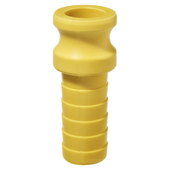 Cam and Groove Fitting - Nylon - Type E - 3/4" Adapter x 1/2" Hose Barb