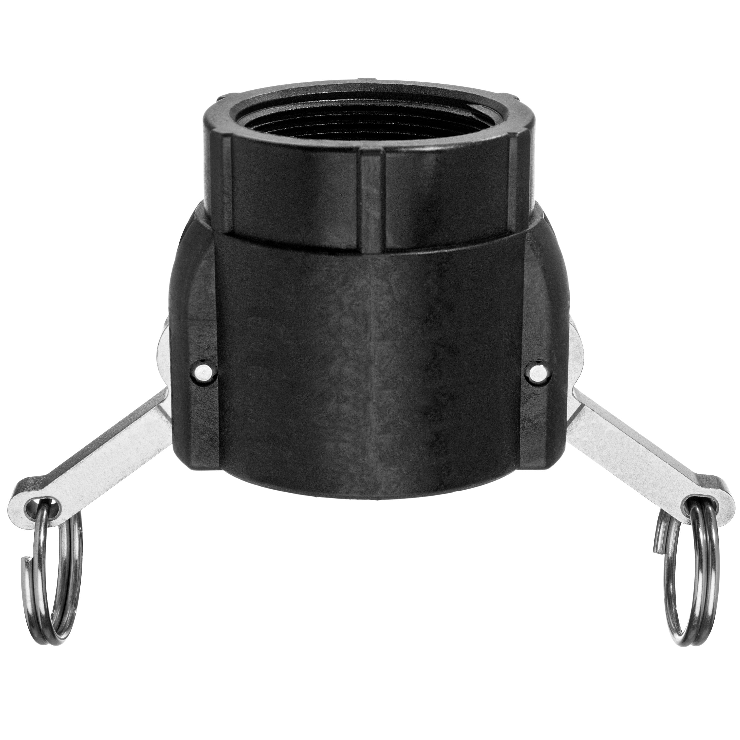 Cam and Groove Fitting Polypropylene Type D 1" Coupler x 1