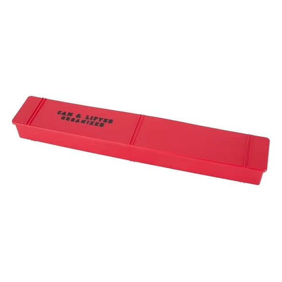 Cam and Lifter Organizer Box High Impact Plastic Storage with Snap On Lid Shallow Design for Hydraulic or Mechanical Flat Tappet Lifters