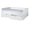 thumbnail image 1 of Camaflexi Daybed / Panel Headboard / Solid Wood / Drawers / White Finish - Twin, 1 of 3