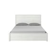 thumbnail image 1 of Camaflexi Hampton Solid Wood Queen Size Bed, Queen Bed Frame with Headboard, Coastal White Finish, 1 of 9
