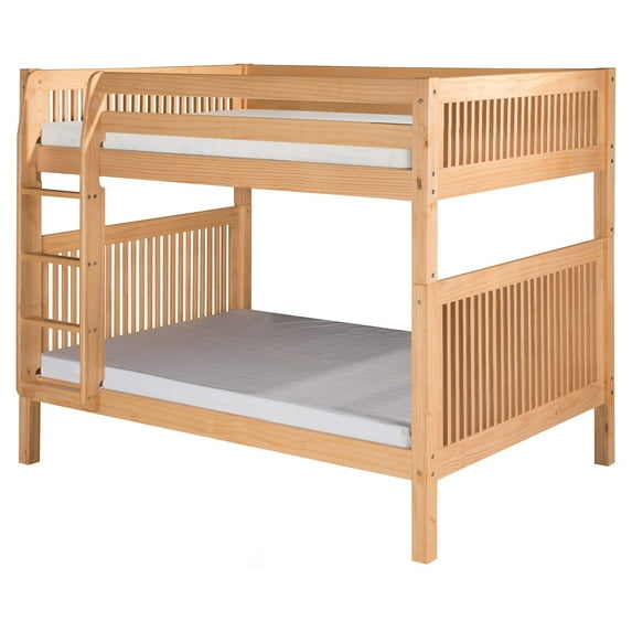 Camaflexi Mission Headboard Full over Full Bunk Bed