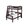 thumbnail image 1 of Camaflexi Twin over Twin Loft Bed - L Shape - Arch Spindle Headboard - Multiple Finishes, 1 of 3