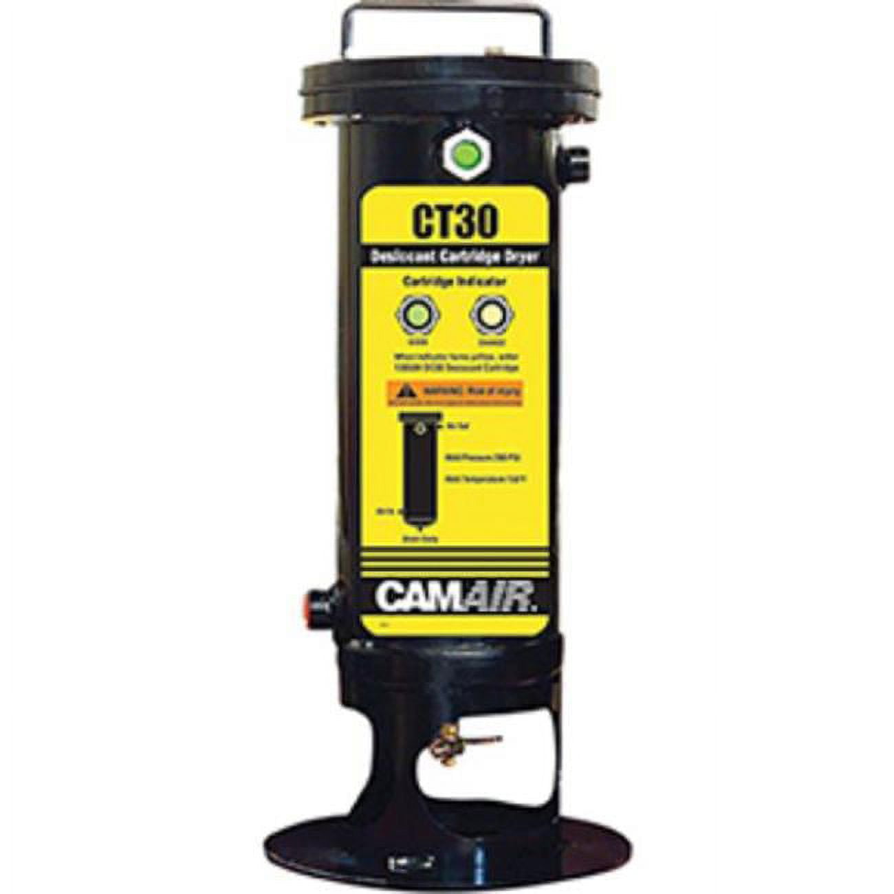 Camair CT30 Series Desiccant Air Dryer & Filter System with Stand Base