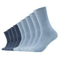 thumbnail image 1 of Camano Unisex Socks - Comfort Socks, Plain Colour, Pack Of 9 Blue 47-49 (Uk 12-15), 1 of 1