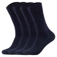 thumbnail image 1 of Camano Men's Socks, Pack Of 4 - Organic Cotton, Single Colour Navy 43-46 (Uk 9-11), 1 of 3