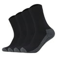 thumbnail image 1 of Camano Unisex Socks - Pro Tex Function, Single-Coloured, Pack Of 4 Black 39-42 (Uk 6-8), 1 of 3