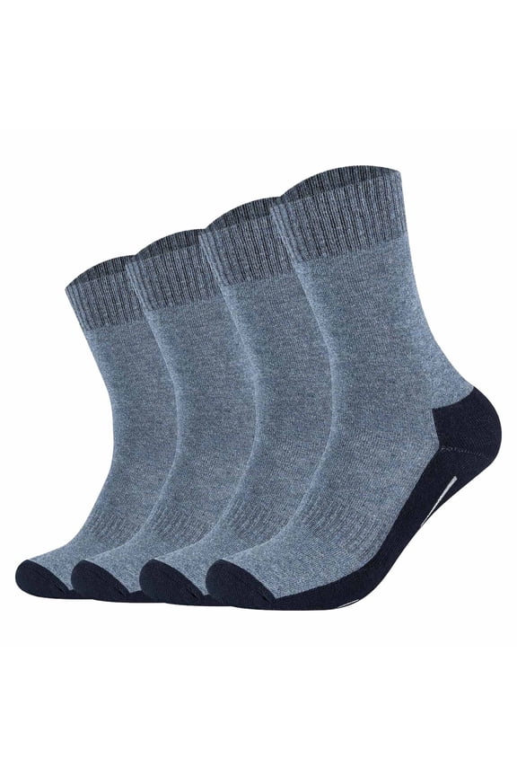 Unisex Socks - Pro Tex Function, Single-Coloured, Pack Of 4 Blue 39-42 (Uk 6-8)