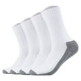 thumbnail image 1 of Camano Unisex Socks - Pro Tex Function, Single-Coloured, Pack Of 4 White 43-46 (Uk 9-11), 1 of 3