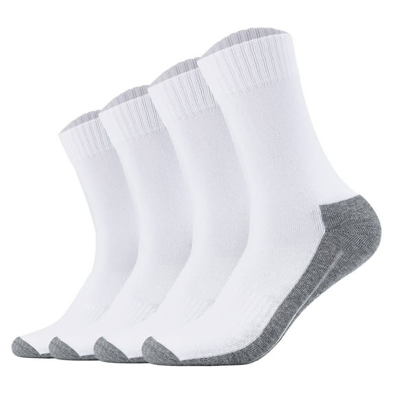 Camano Unisex Socks - Pro Tex Function, Single-Coloured, Pack Of 4 White 43-46 (Uk 9-11)