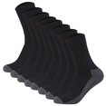 thumbnail image 1 of Camano Unisex Socks - Pro Tex Function, Single-Coloured, Pack Of 8 Black 39-42 (Uk 6-8), 1 of 1