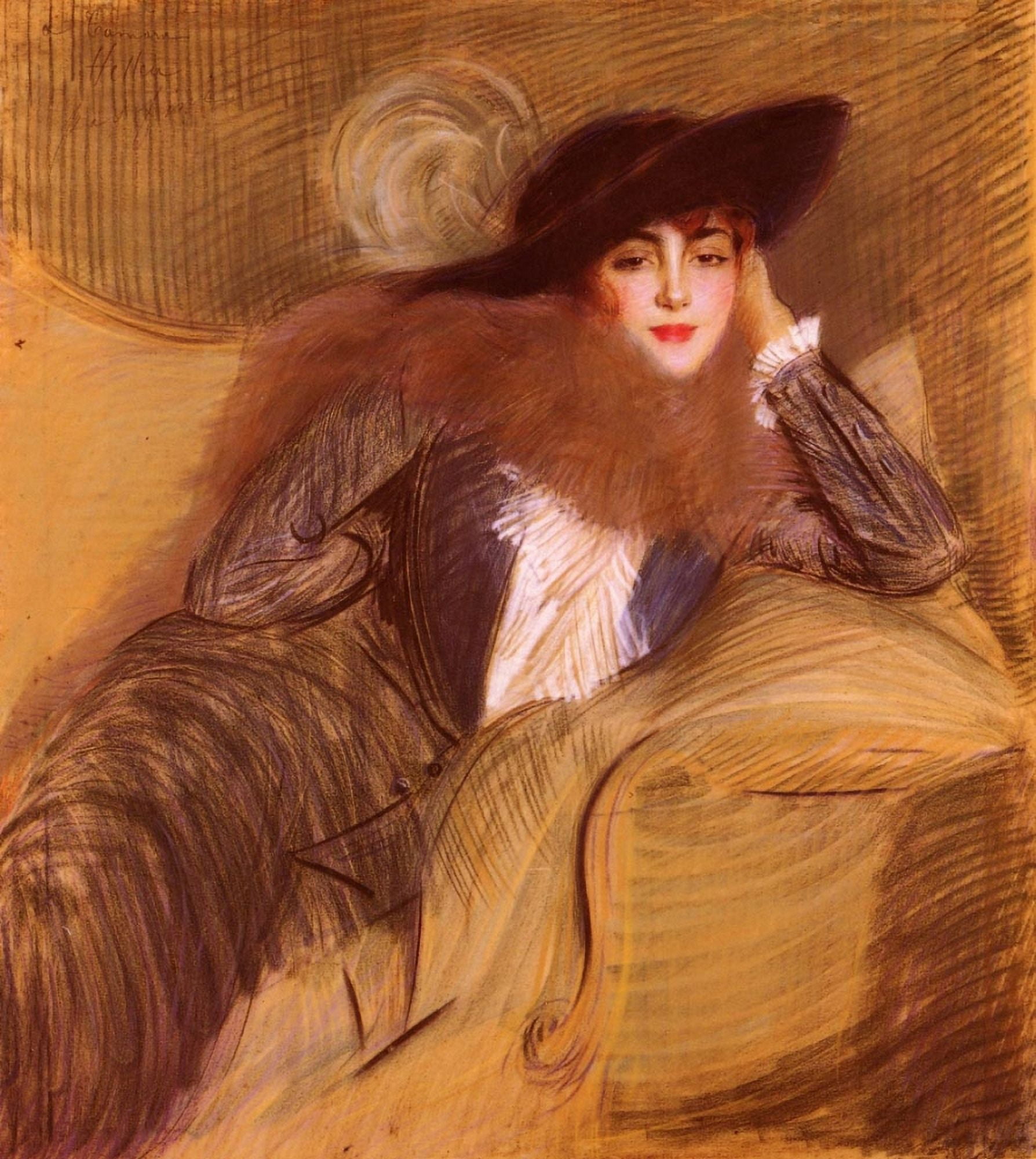 Camara Canvas Art - Paul Csar Helleu (18 x 24)