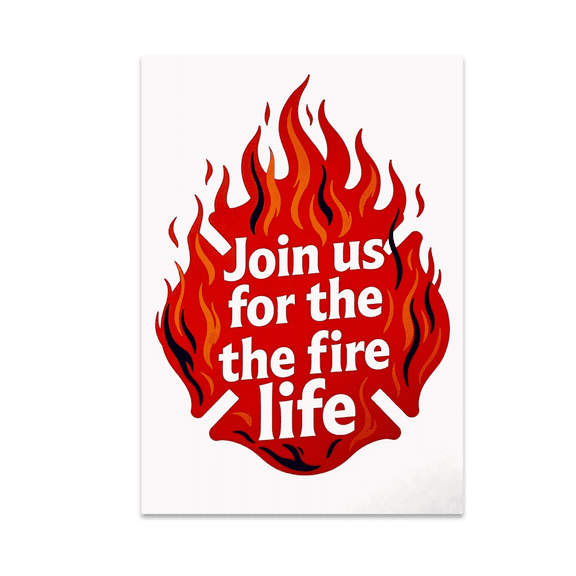 Camaraderie Wall Art - Firefighter Recruitment - 13x19 Poster Print