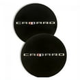 thumbnail image 1 of Camaro 6th Gen Heritage Logo Car Cup Holder Inserts - Black - Set of 2, 1 of 6