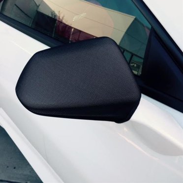 Gloss Black Door Handle Covers + Mirror Covers For Chevy Camaro 2010-2015