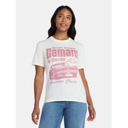 Chevy Camaro Women's Graphic Tee with Short Sleeves, Sizes XXS-XXL