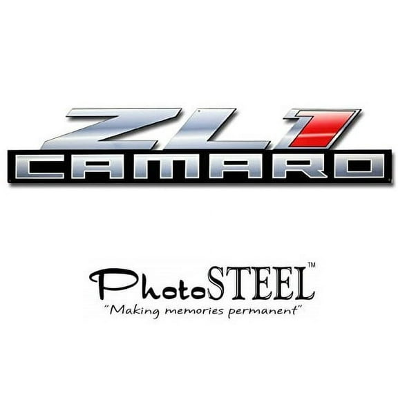 Camaro ZL1 Full Size Wall Emblem Art 34" by 6.5" 2012 and Later
