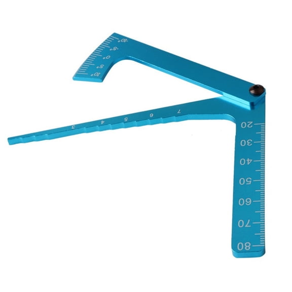 Camber Gauge Adjustment Tool Set Aluminium Alloy For 1/10/12/14/18/28 RC Car Truck Accessories Spare Part