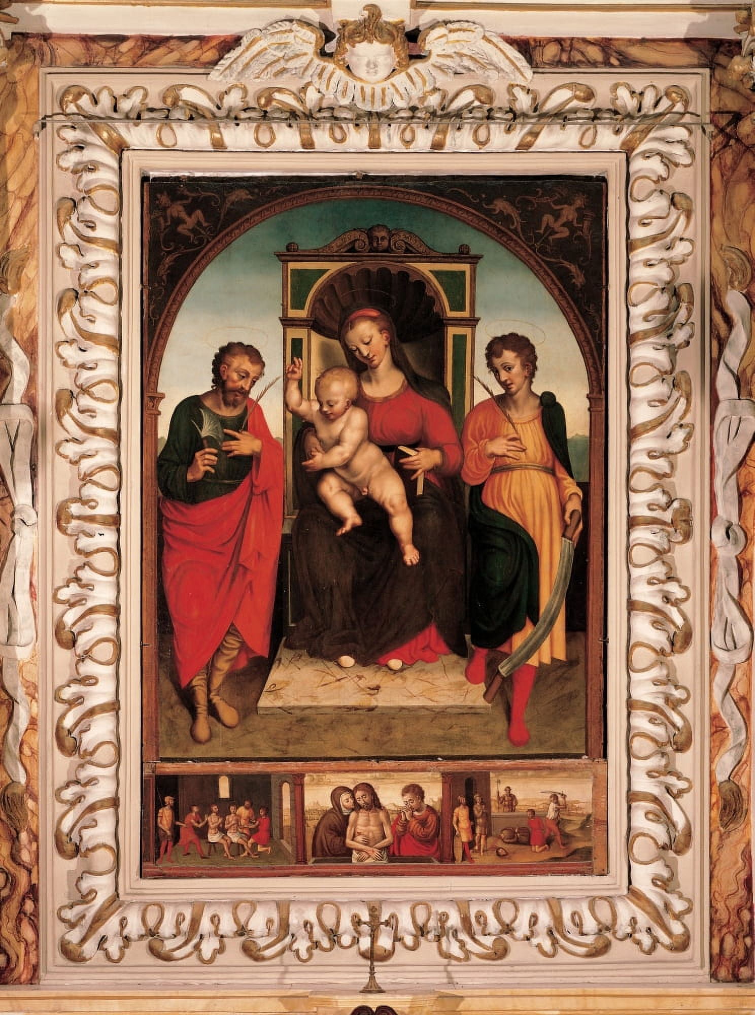 Cambiaso Giovanni Canvas Art - (24 x 36)