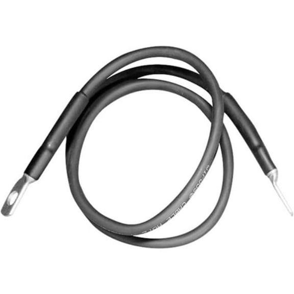 Cambium Networks C000000L138A 0.6 m Grounding Cable with M6 Ring to M6 Ring, Black