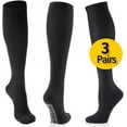 Cambivo 2030mmHg Compression Socks for Men & Women (3 Pairs), For