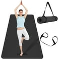 thumbnail image 1 of CAMBIVO Extra Wide Yoga Mat for Women and Men, 72"x 32"x 1/4" Eco-Friendly SGS Certified, Large TPE Exercise Fitness Mat for Yoga, Pilates, Workout, 1 of 8