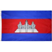 Cambodia - 2X3 Nylon Flag