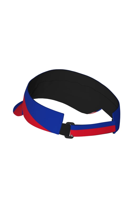 Cambodian Flag Visor Hats Adjustable Beach Sun Visors Sports Outdoor Visor For Women Men