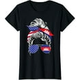 thumbnail image 1 of Cambodian Girl Cambodia Flag Angkor Wat Khmer Vishnu Retro T-Shirt, 1 of 4