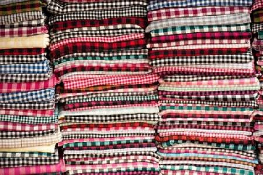 Cambodian Scarves Canvas Art - Erin Berzel (12 x 18)
