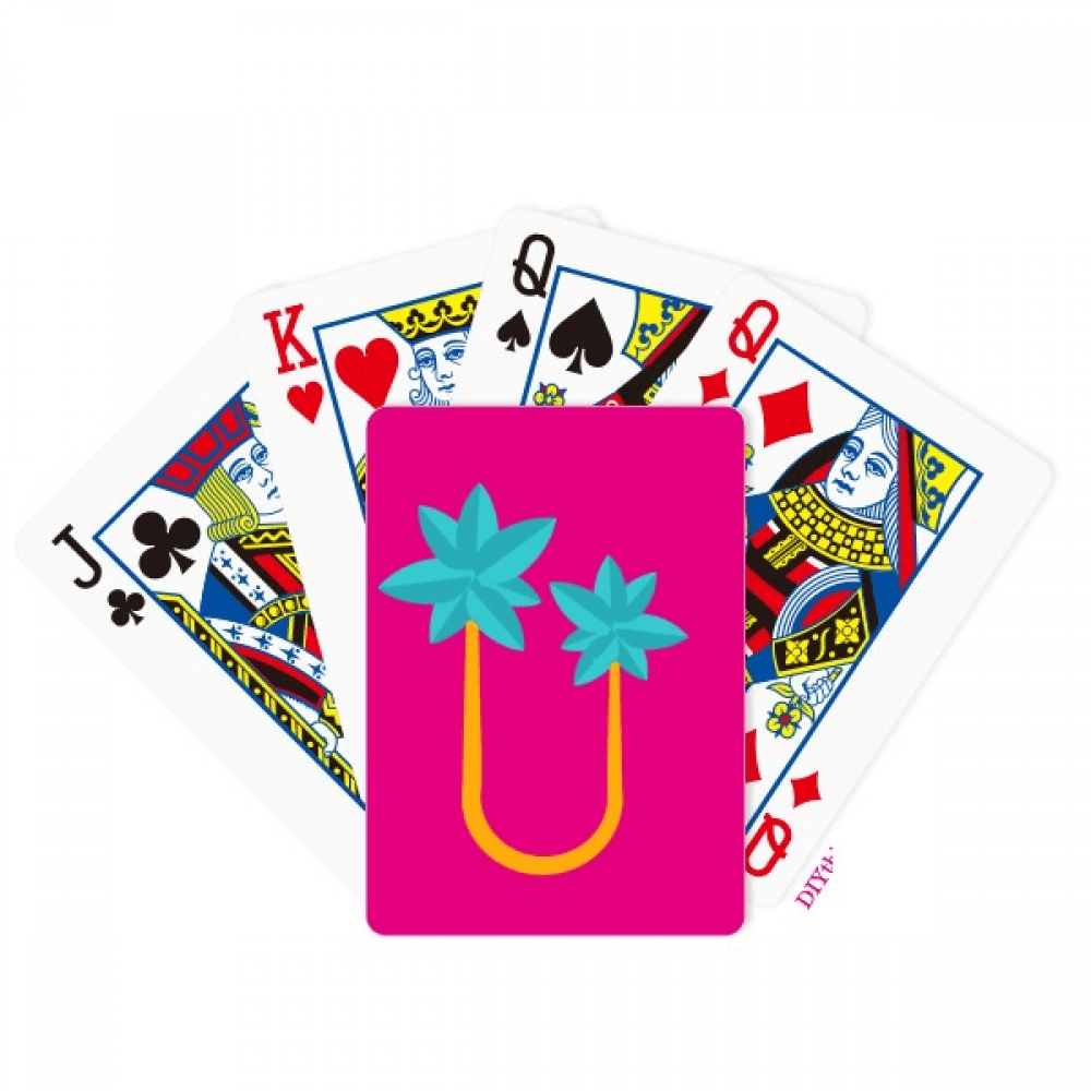 Cambodian Tourist Trees Poker Playing Card Tabletop Board Game