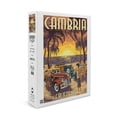 thumbnail image 1 of Cambria, California, Woodies and Sunset (1000 Piece Puzzle, Size 19x27, Challenging Jigsaw Puzzle for Adults and Family, Made in USA), 1 of 4