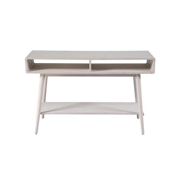 Cambria Console Table, Zebrano Whitewash