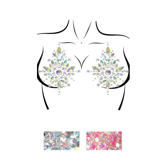 Cambria Nipple Jewels & Glitter Packets